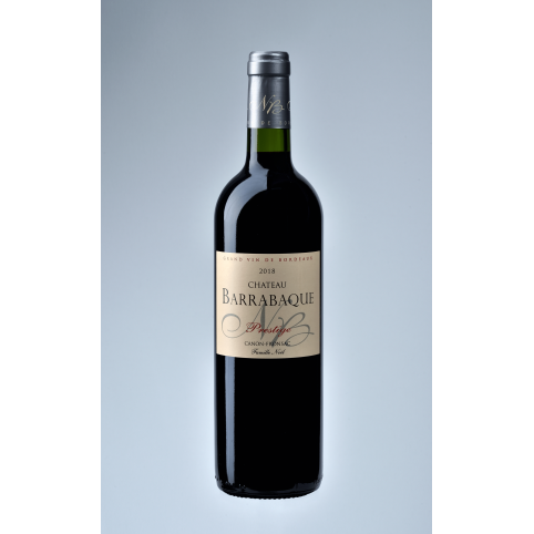 Château Barrabaque Prestige 2018 - Canon Fronsac - Les vins de Bordeaux