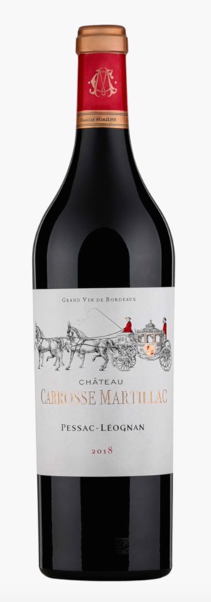 Château Carrosse Martillac 2018, Appellation Pessac-Léognan, Les vins de Bordeaux, lesvinsdegironde.com, vins de Bordeaux