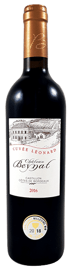 Château Beynat - Cuvée Leonard 2021 - AOC Castillon Côtes de Bordeaux - Les vins de Bordeaux